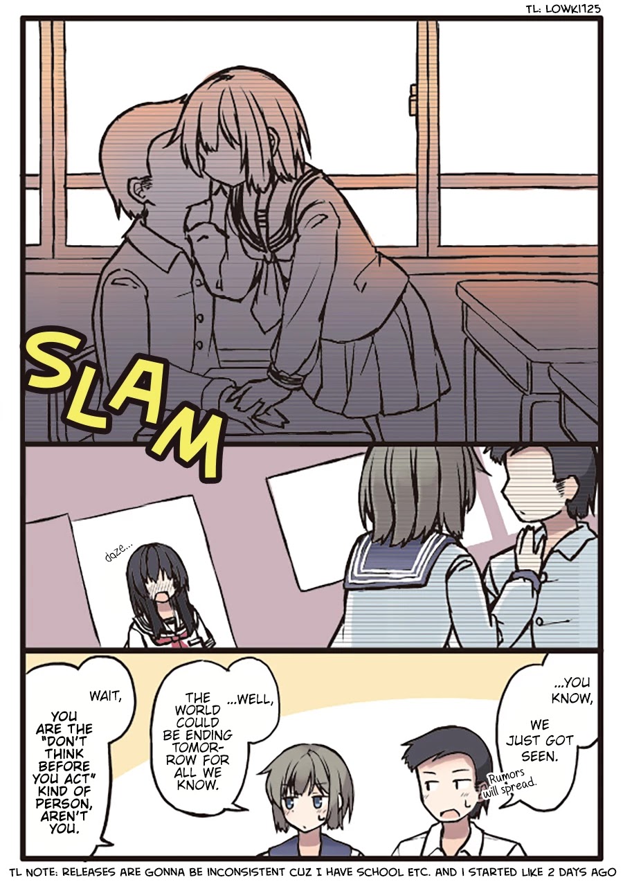 Girls à la carte Chapter 12 page 4 - Chapter 12: A day before the world ends, with you