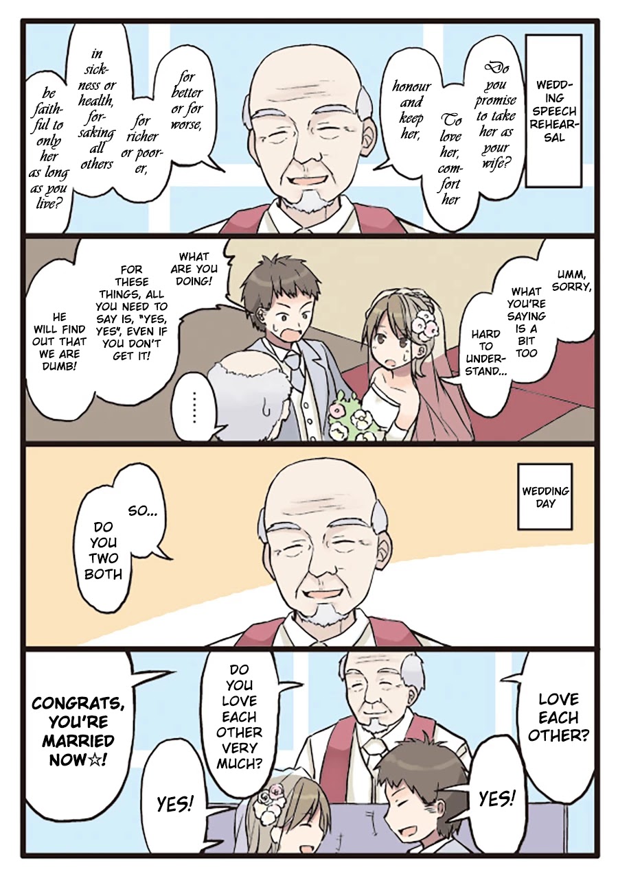 Girls à la carte Chapter 15 page 1 - Chapter 15: The priest and the dumb couple
