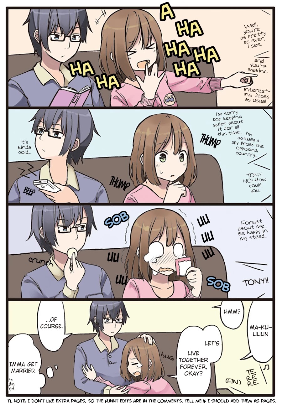 Girls à la carte Chapter 17 page 1 - Chapter 17: A very sensitive girlfriend and and older boyfriend
