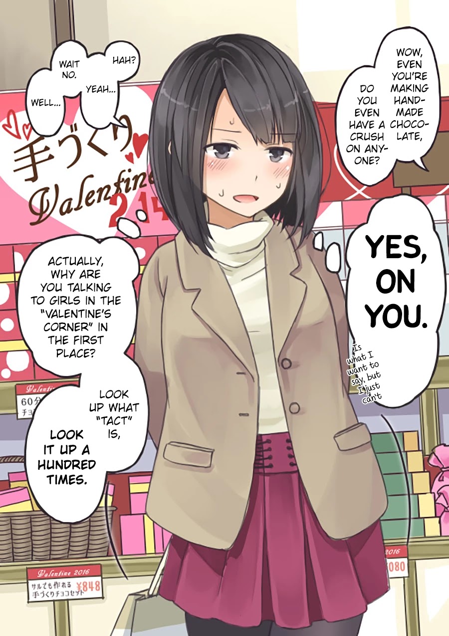 Girls à la carte Chapter 19 page 1 - Chapter 19: A handmade valentine's
