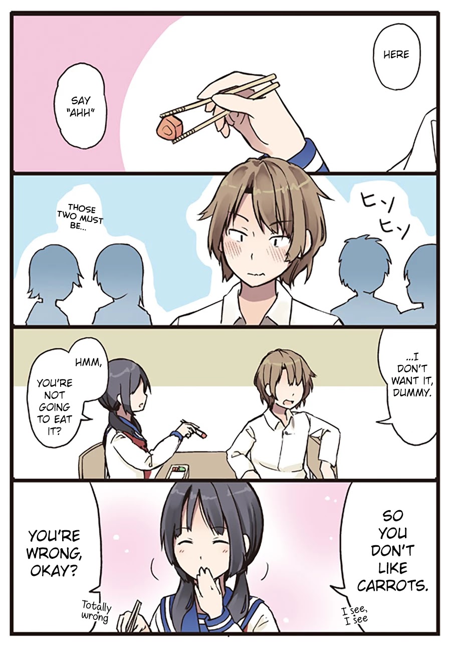 Girls à la carte Chapter 20 page 4 - Chapter 20: The good for nothing and the airhead