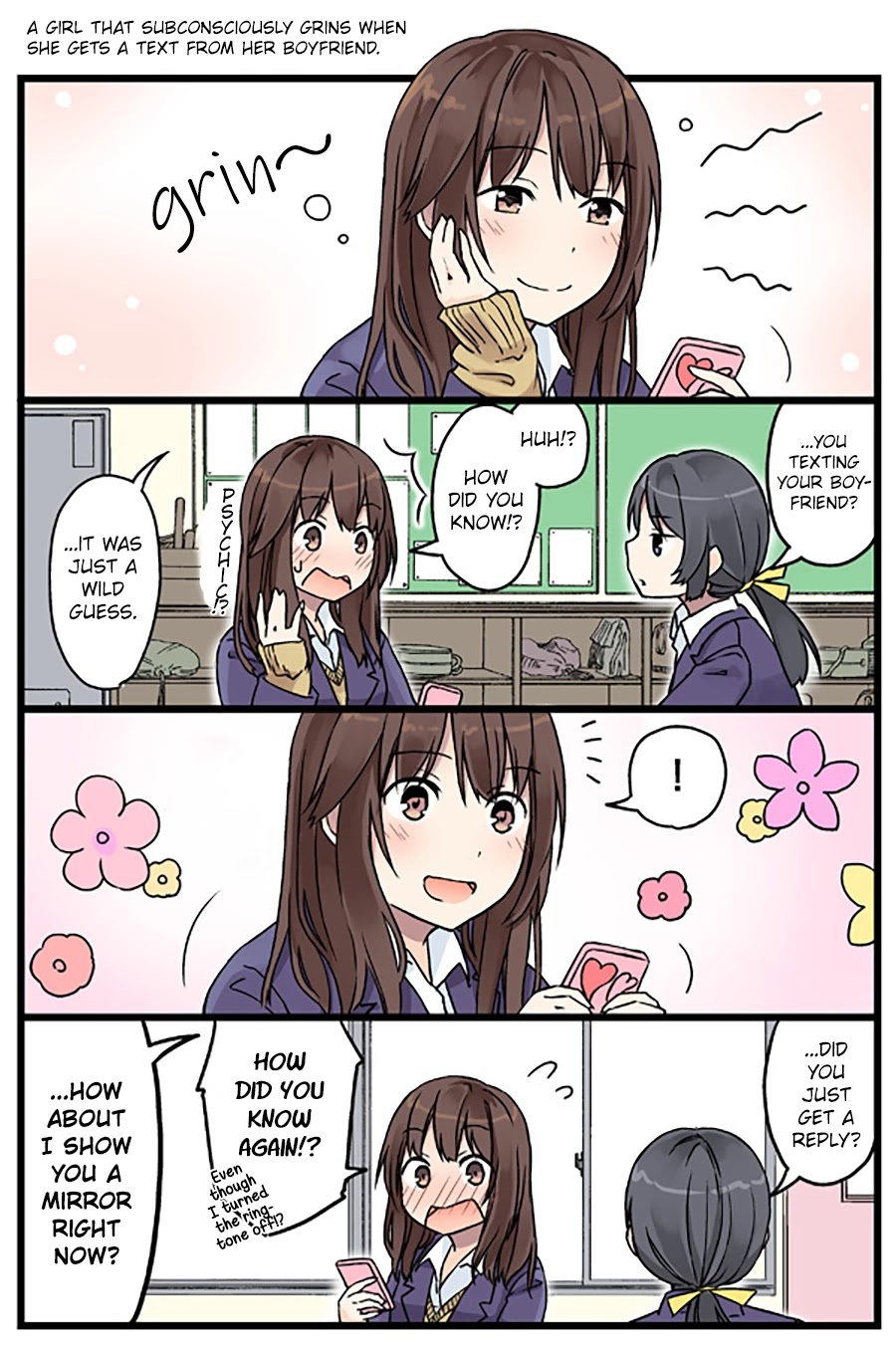 Girls à la carte Chapter 27 page 1 - Chapter 27: You wear your happiness on your face