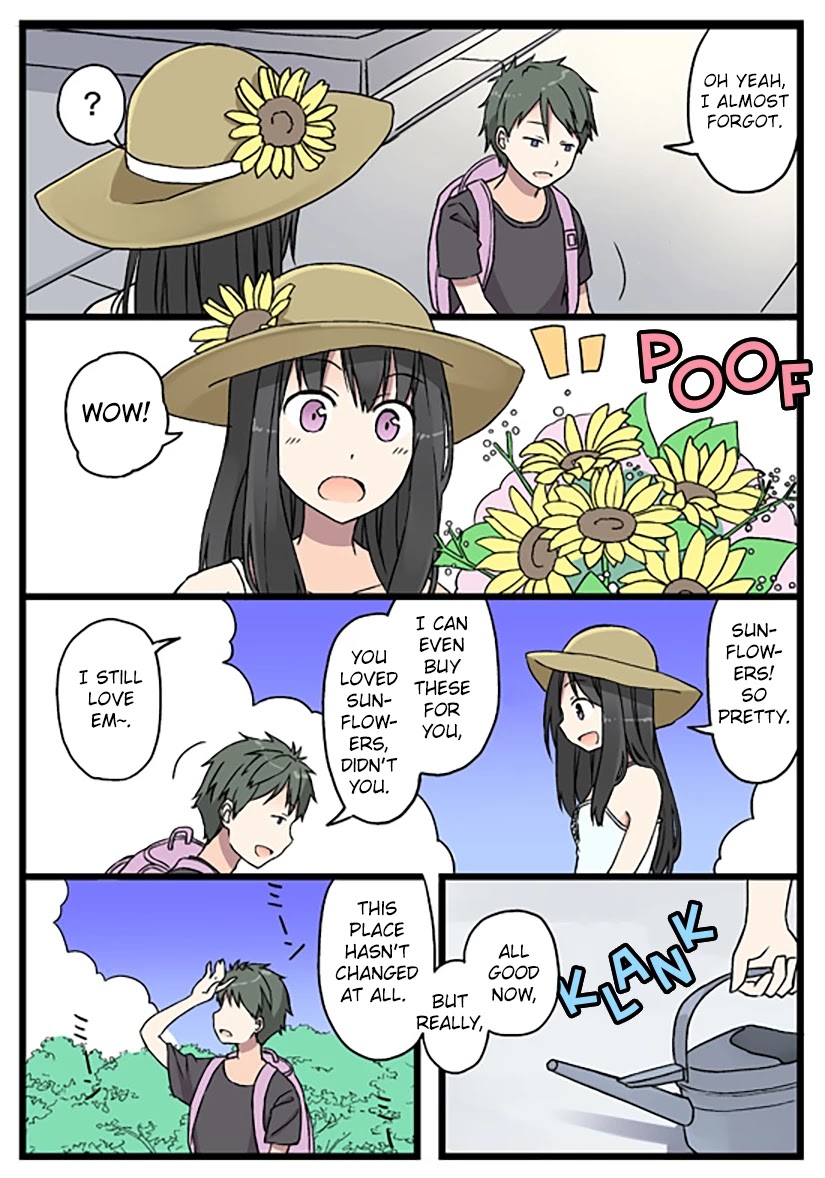 Girls à la carte Chapter 28 page 2 - Chapter 28: The stone paving and sunflowers