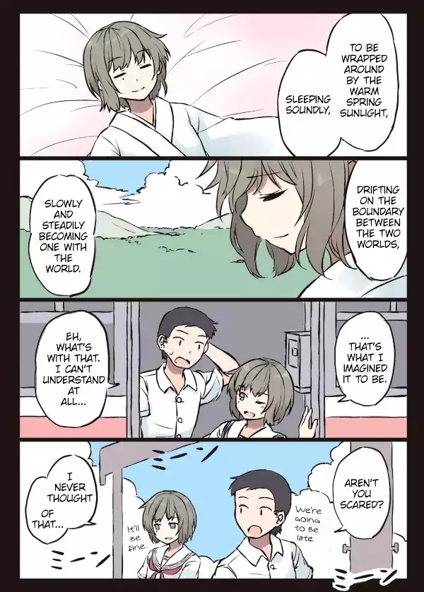 Girls à la carte Chapter 3 page 4 - Chapter 3: Summer and you, and the discussion about ◯◯ that will arrive