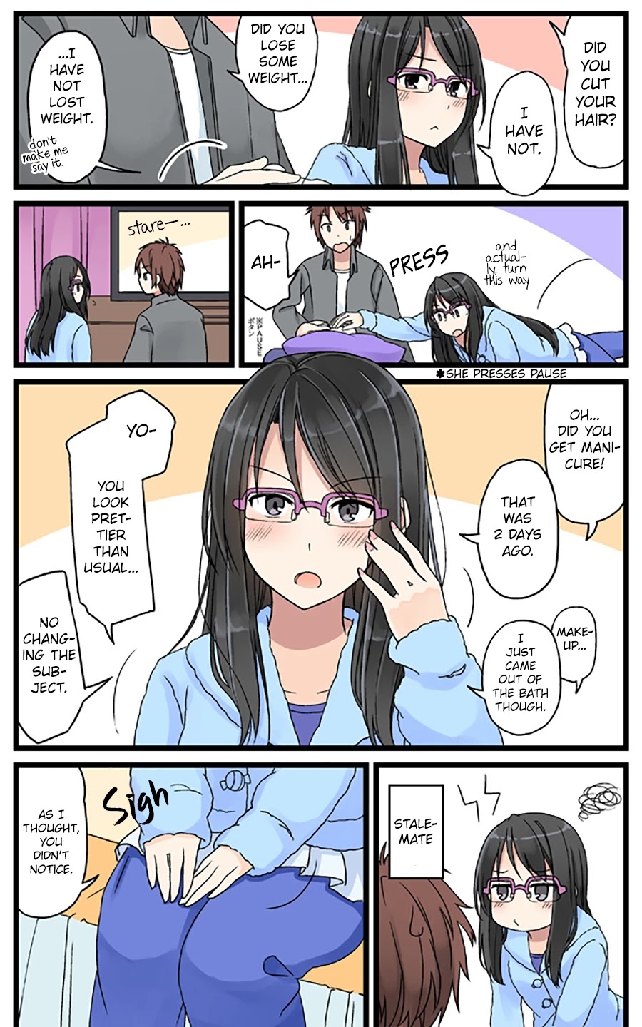 Girls à la carte Chapter 31 page 2 - Chapter 31: Hard quest: "Older girlfriend"