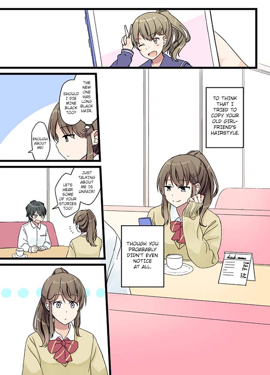 Girls à la carte Chapter 32 page 3 - Chapter 32: Drowning, 75cm apart