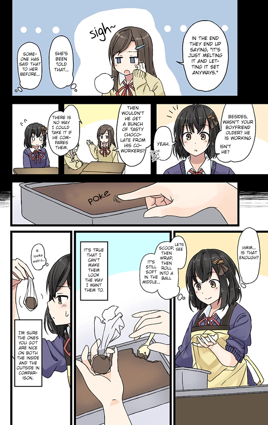 Girls à la carte Chapter 33 page 2 - Chapter 33: My time, For you