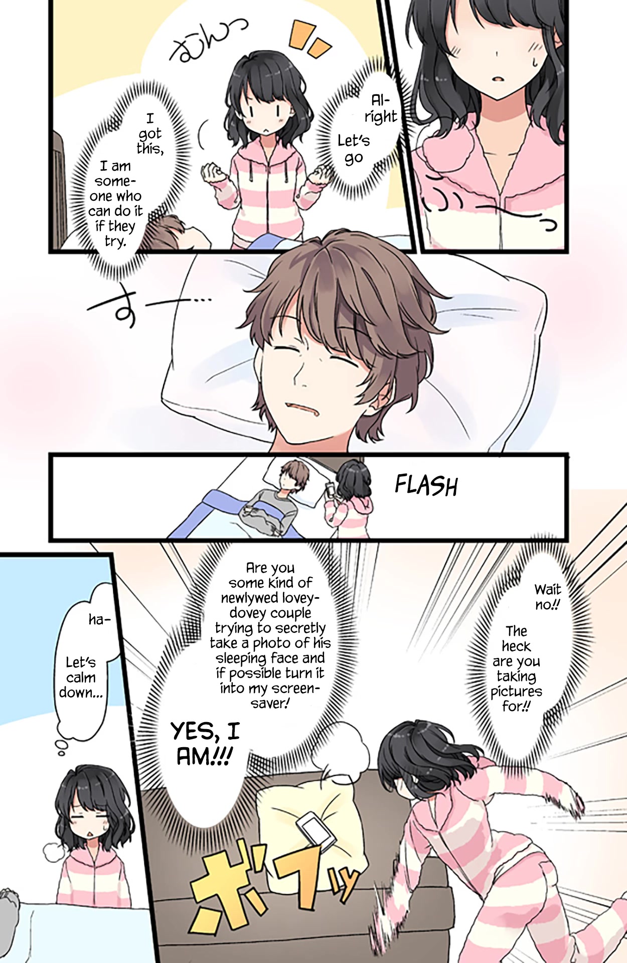 Girls à la carte Chapter 36 page 5 - Chapter 36: A girl with loud thoughts and her first night over