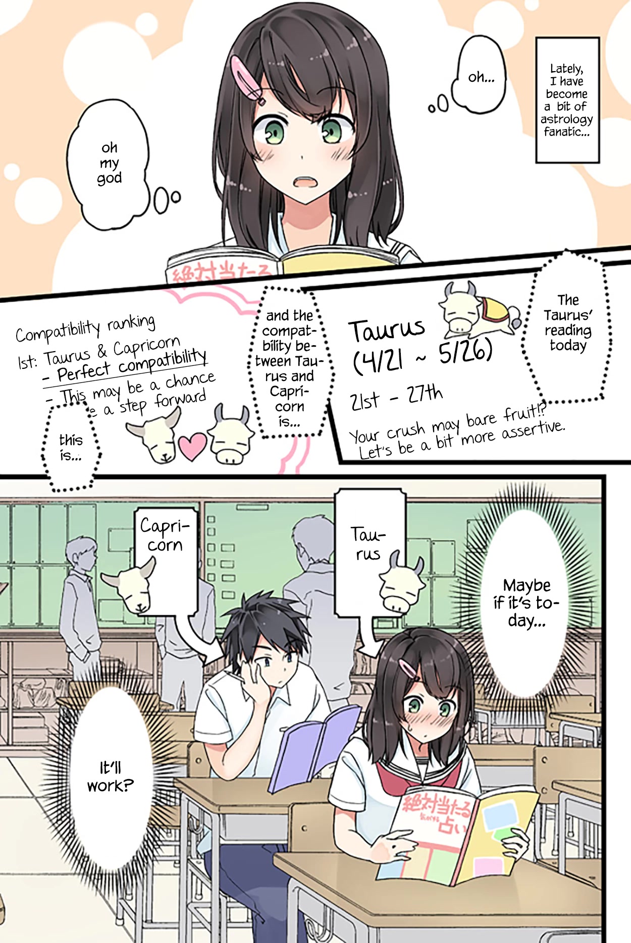 Girls à la carte Chapter 37 page 1 - Chapter 37: A shortcut to mutual love