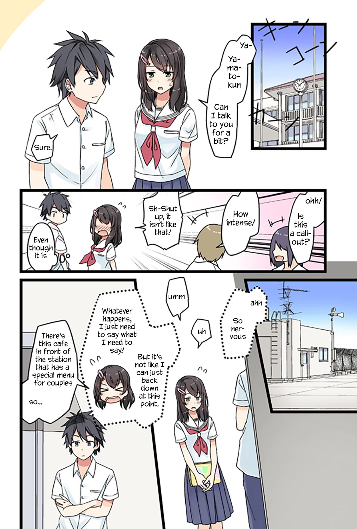 Girls à la carte Chapter 37 page 2 - Chapter 37: A shortcut to mutual love