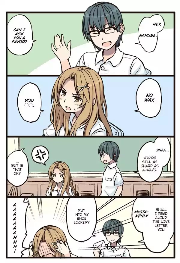 Girls à la carte Chapter 4 page 1 - Chapter 4: I can’t read aloud my love poem to the president with all my might.