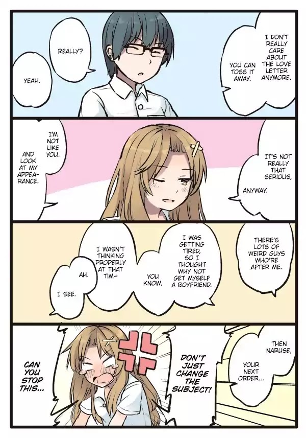 Girls à la carte Chapter 4 page 7 - Chapter 4: I can’t read aloud my love poem to the president with all my might.
