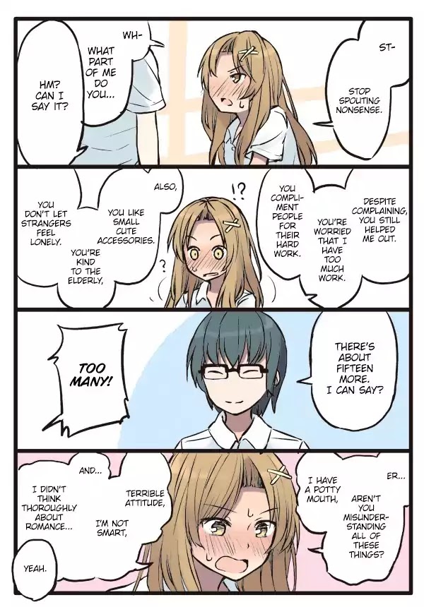 Girls à la carte Chapter 4 page 9 - Chapter 4: I can’t read aloud my love poem to the president with all my might.