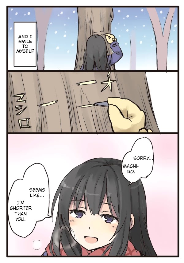 Girls à la carte Chapter 5 page 12 - Chapter 5: You're Not Here, The First Spring