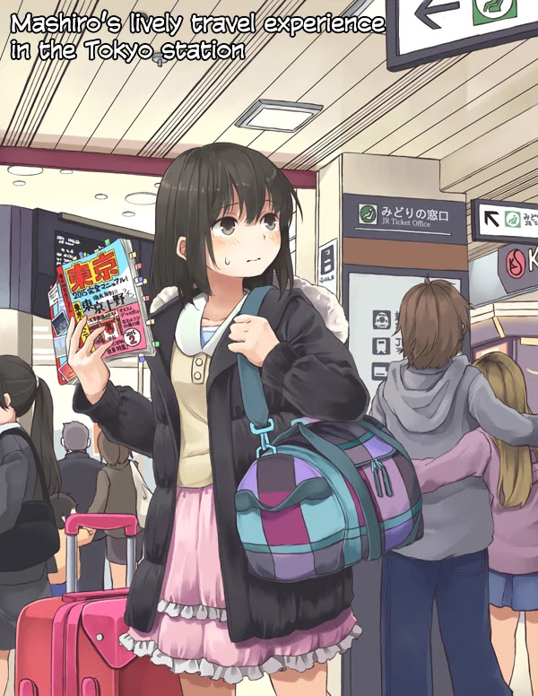 Girls à la carte Chapter 6 page 1 - Chapter 6: Mashiro's Lively Travel Experience in the Tokyo Station