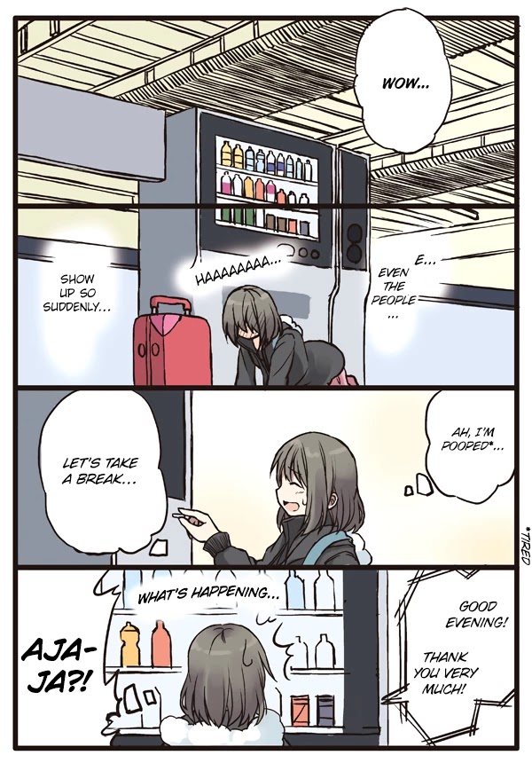 Girls à la carte Chapter 6 page 3 - Chapter 6: Mashiro's Lively Travel Experience in the Tokyo Station