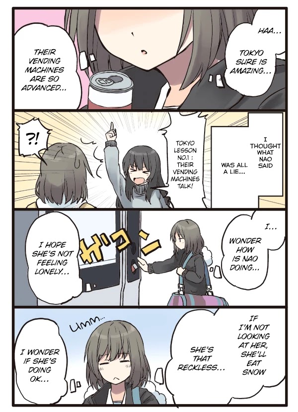 Girls à la carte Chapter 6 page 4 - Chapter 6: Mashiro's Lively Travel Experience in the Tokyo Station