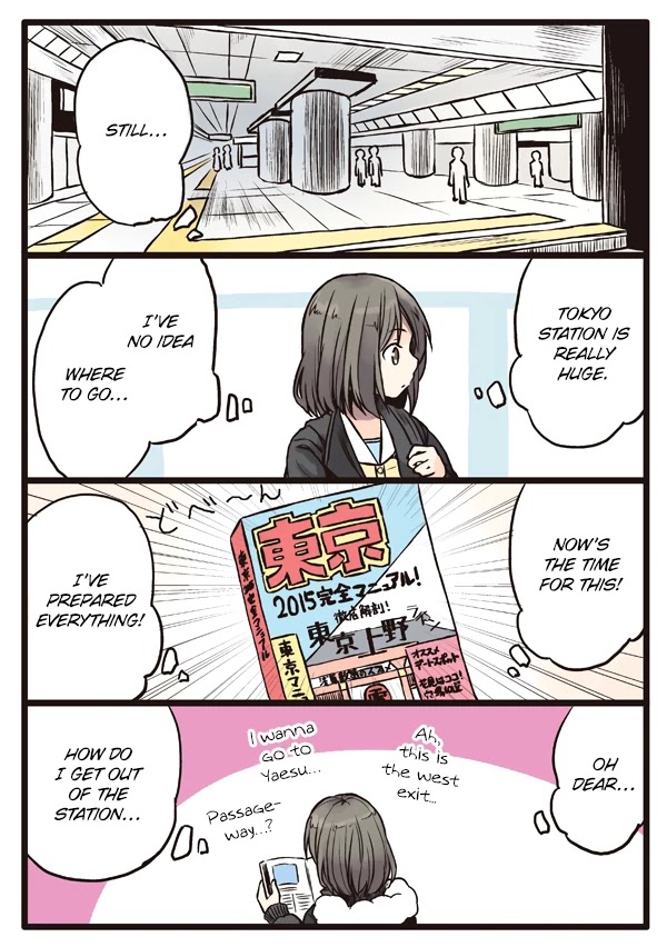 Girls à la carte Chapter 6 page 5 - Chapter 6: Mashiro's Lively Travel Experience in the Tokyo Station