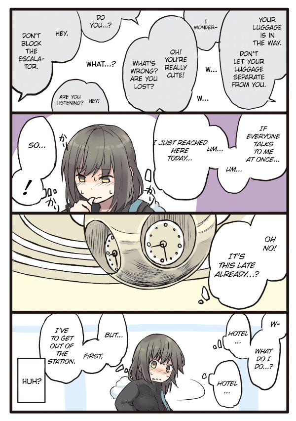 Girls à la carte Chapter 6 page 7 - Chapter 6: Mashiro's Lively Travel Experience in the Tokyo Station