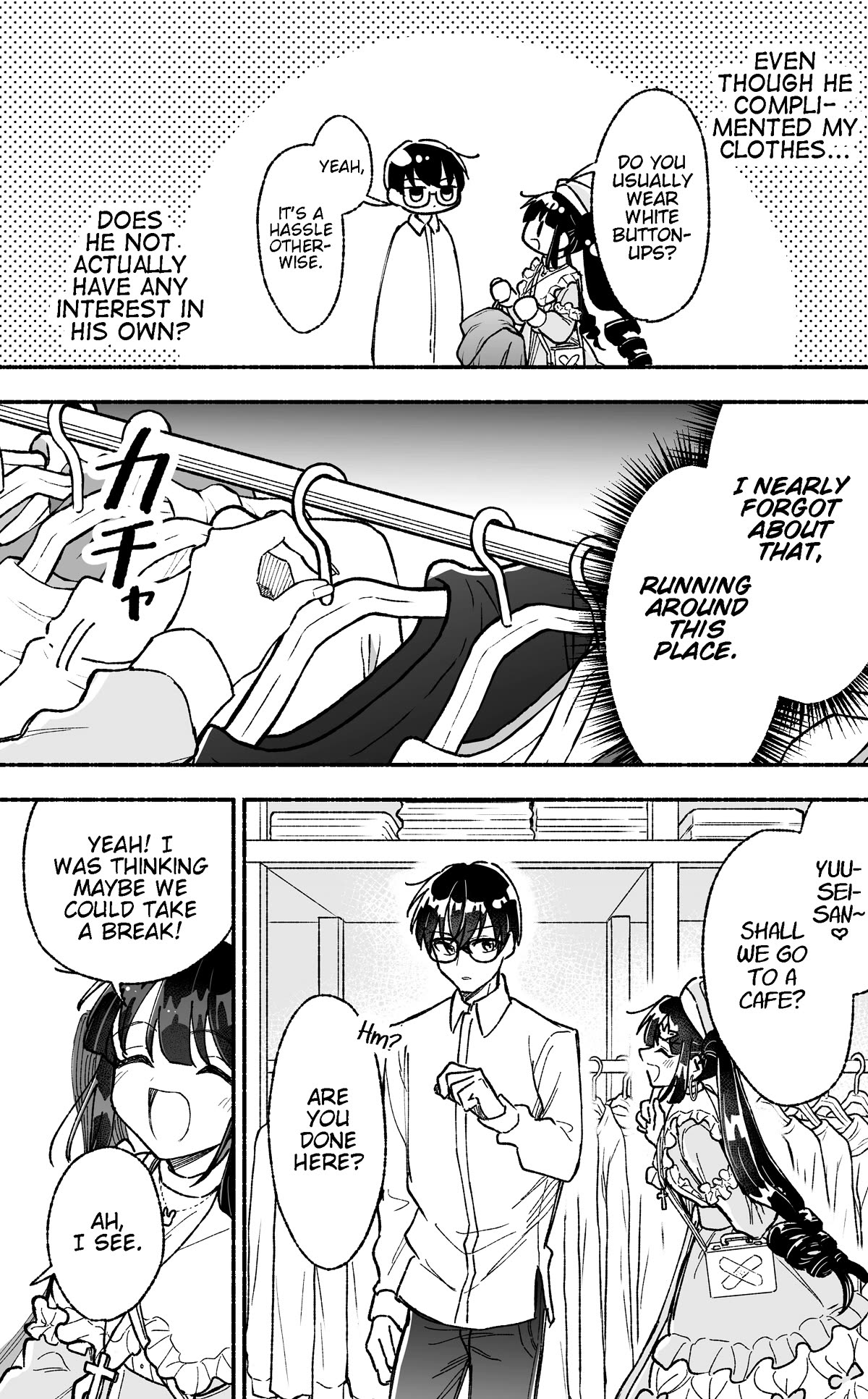 Girls Are Not Dress-up Dolls for the Sake of Men Chapter 10 page 3 - Chapter 10: The Girl With the Cute Clothes's Fun Time