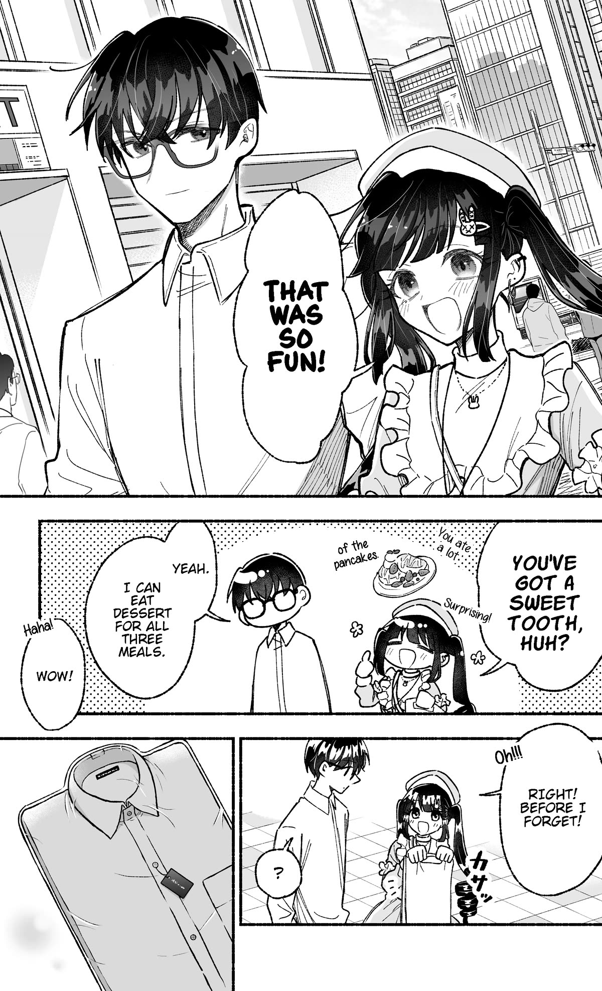 Girls Are Not Dress-up Dolls for the Sake of Men Chapter 11 page 1 - Chapter 11: The Girl With the Cute Clothes's Return Gift