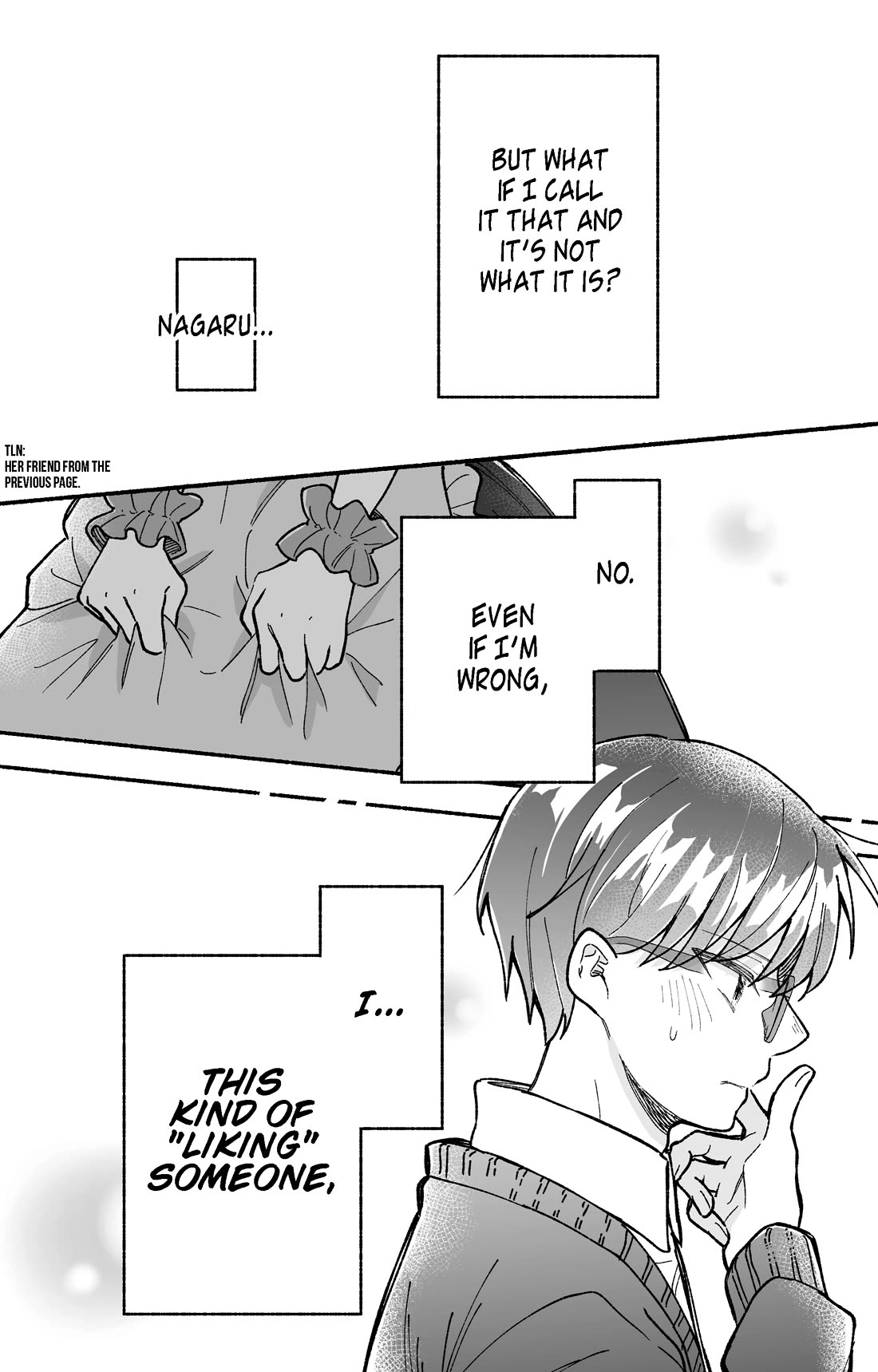 Girls Are Not Dress-up Dolls for the Sake of Men Chapter 17 page 20 - Chapter 17: Even if I'm Wrong