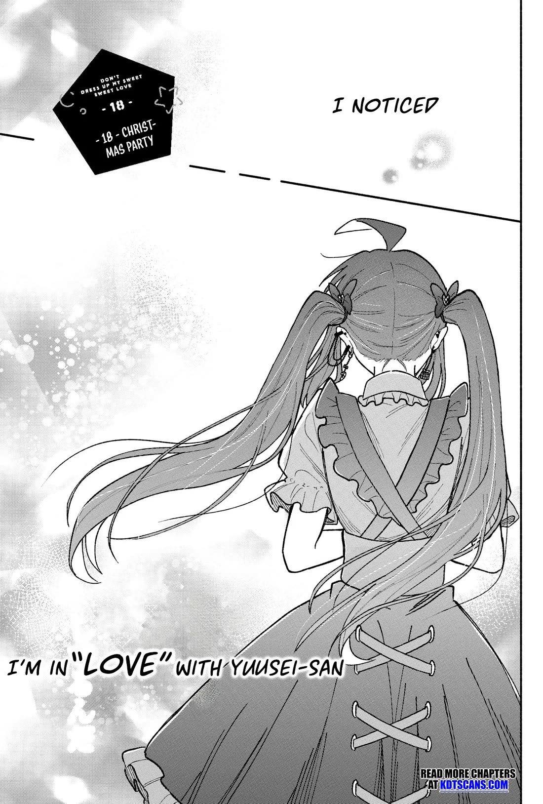 Girls Are Not Dress-up Dolls for the Sake of Men Chapter 18 page 4 - Chapter 18: Christmas Party