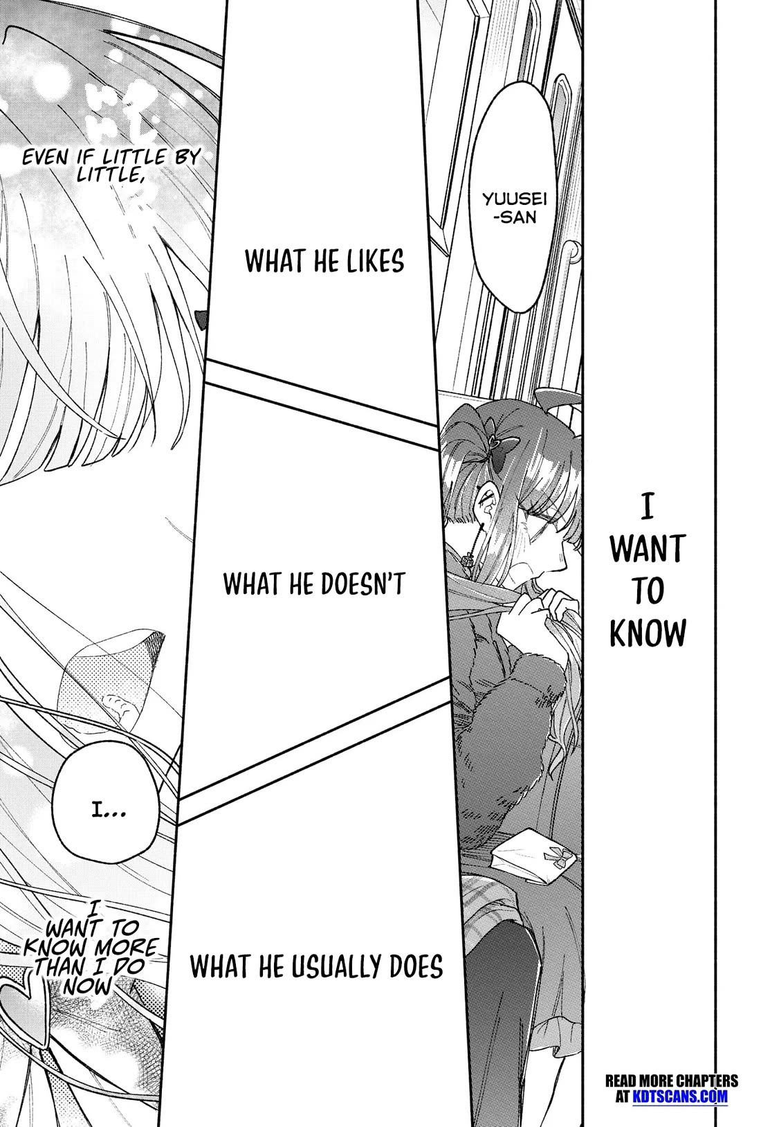 Girls Are Not Dress-up Dolls for the Sake of Men Chapter 19 page 14 - Chapter 19: The Feeling of wantig to know