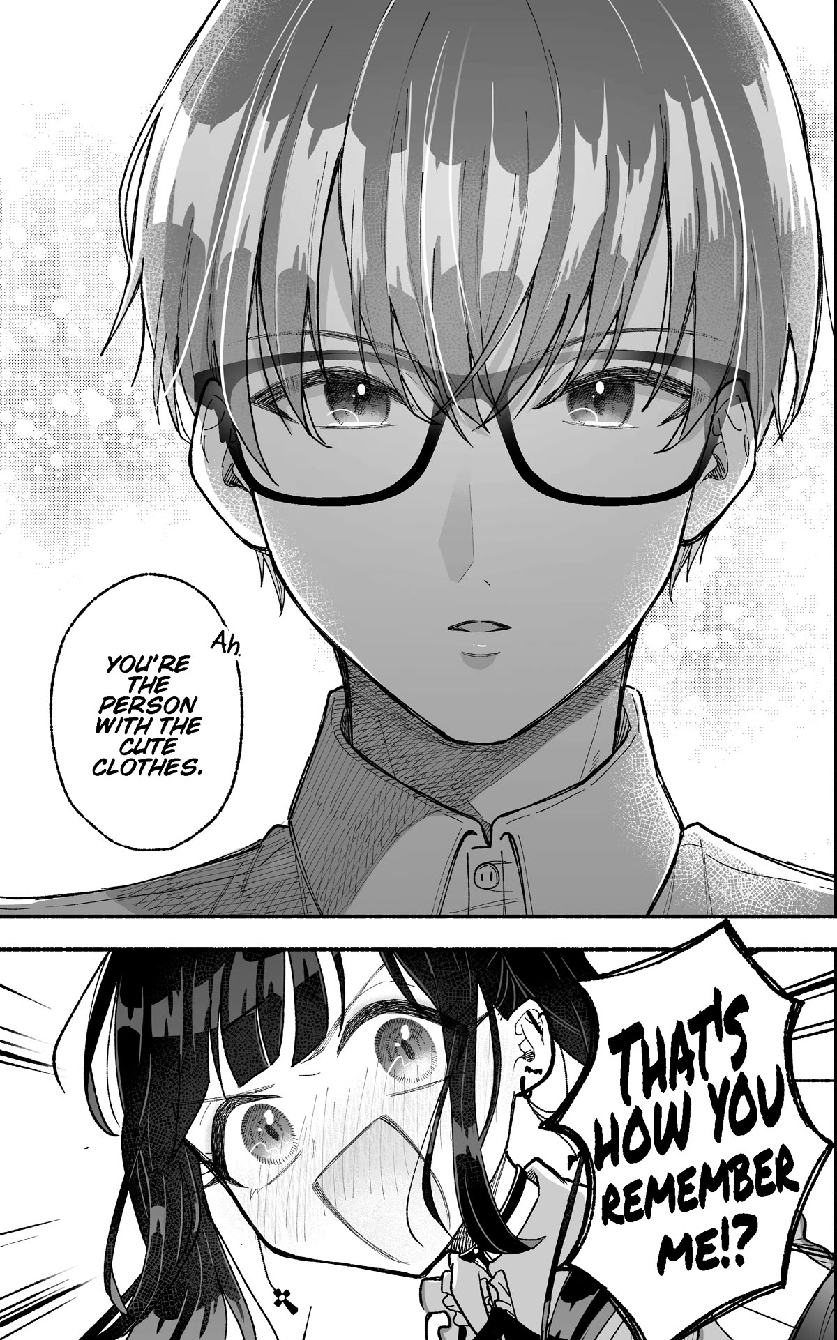 Girls Are Not Dress-up Dolls for the Sake of Men Chapter 2 page 5 - Chapter 2: The Girl With the Cute Clothes Wants to Meet Him Once More