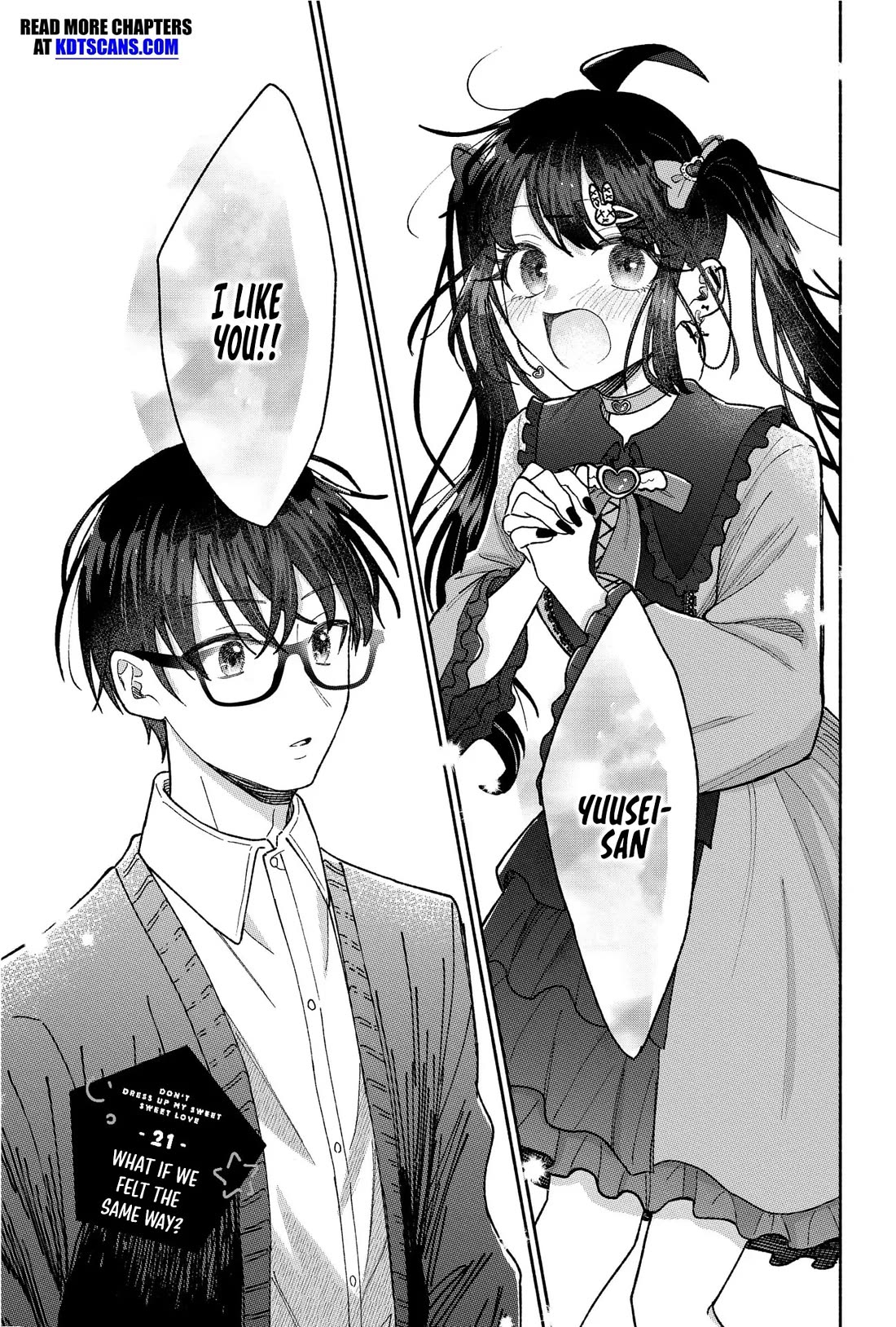 Girls Are Not Dress-up Dolls for the Sake of Men Chapter 21 page 1 - Chapter 21