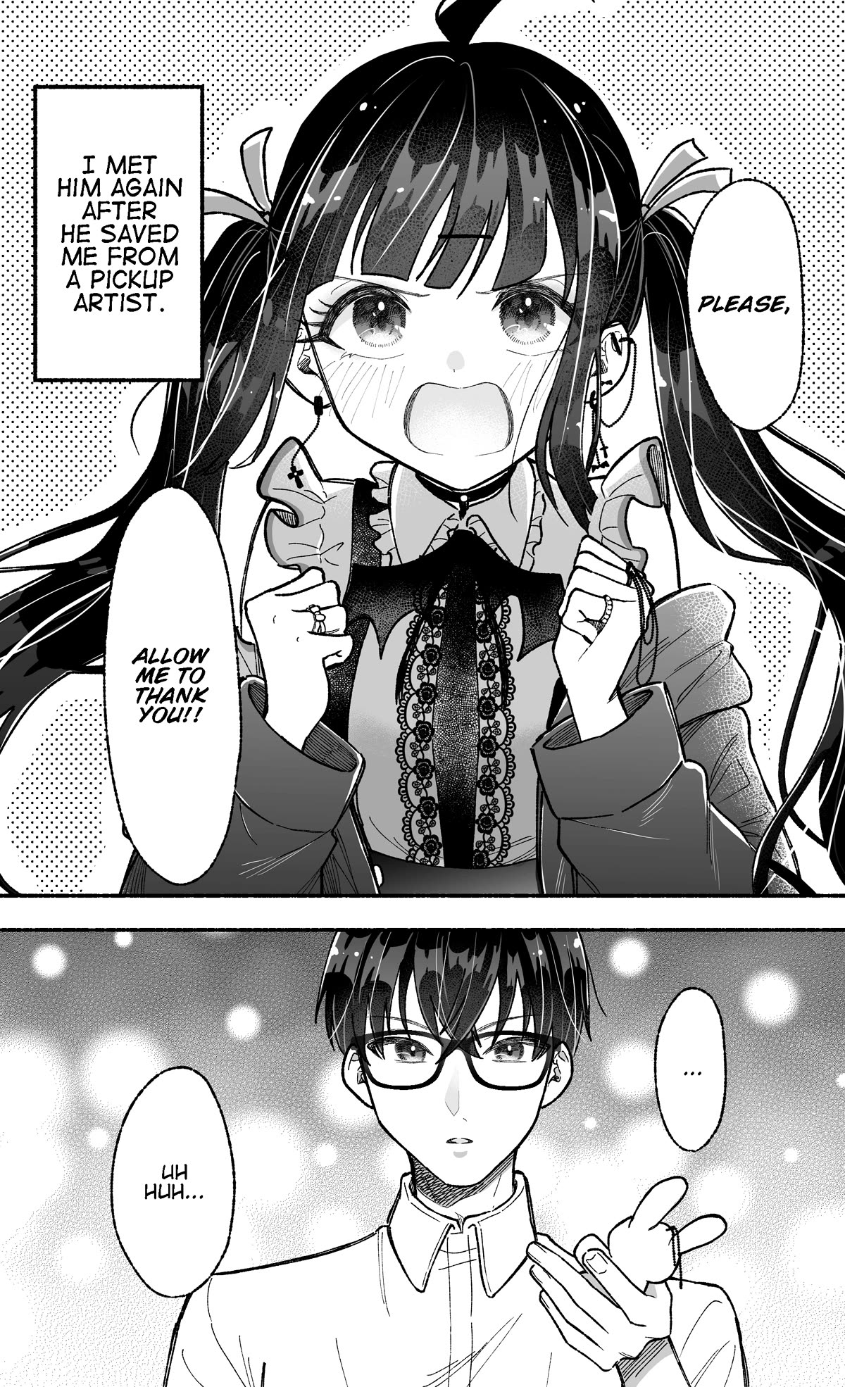 Girls Are Not Dress-up Dolls for the Sake of Men Chapter 3 page 1 - Chapter 3: The Girl With the Cute Clothes Wants to Get the Contact Information of the Person Who Saved Her