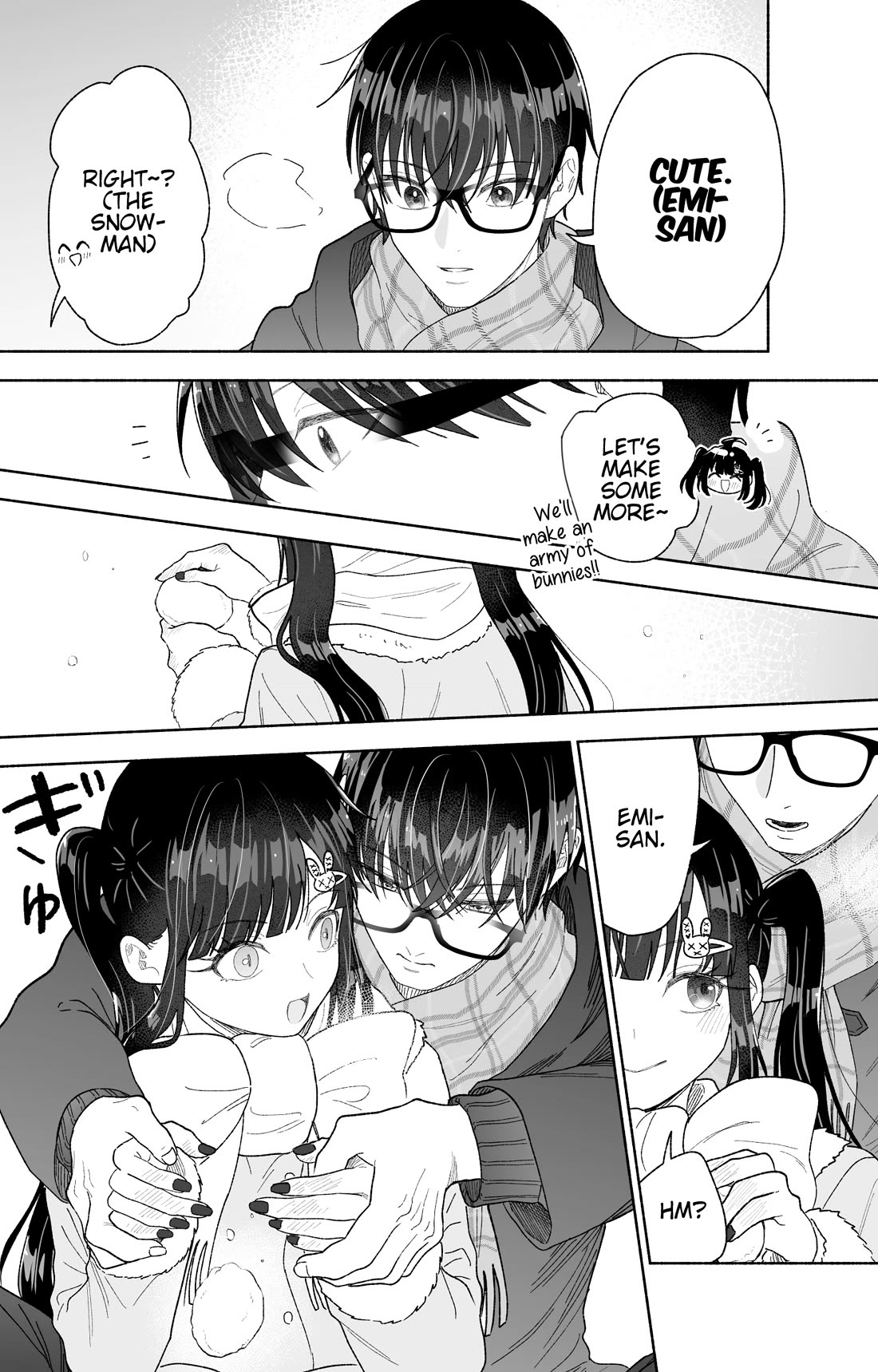 Girls Are Not Dress-up Dolls for the Sake of Men Chapter 31.6 page 2 - Chapter 31.6: The Two of Them Playing in the Snow