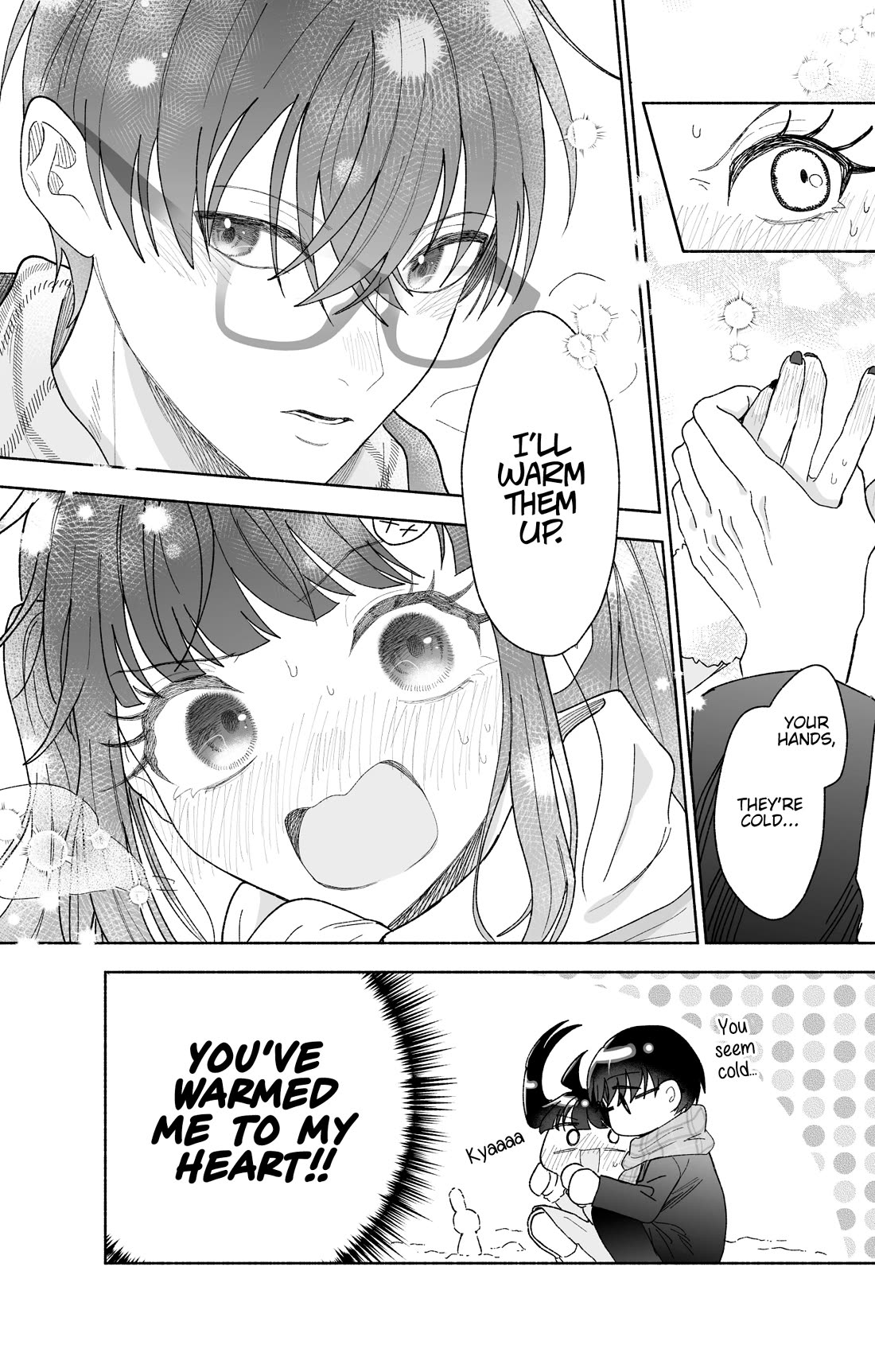 Girls Are Not Dress-up Dolls for the Sake of Men Chapter 31.6 page 3 - Chapter 31.6: The Two of Them Playing in the Snow