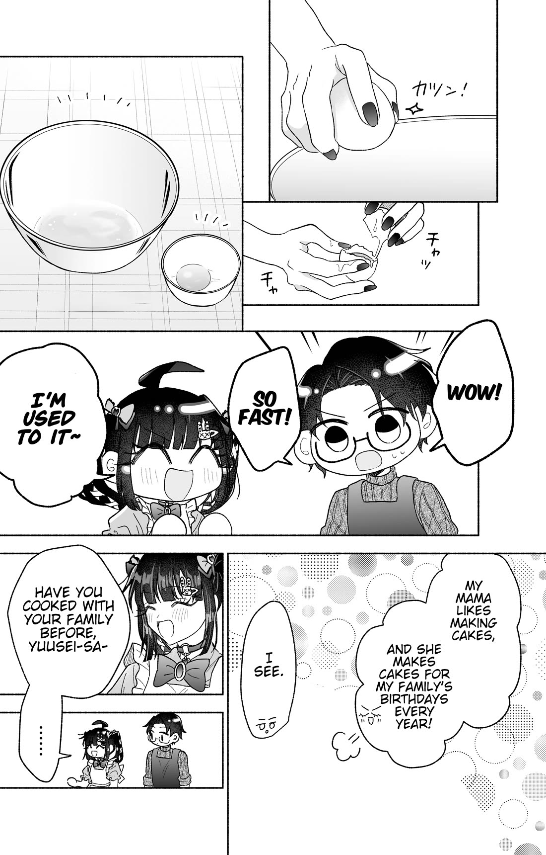 Girls Are Not Dress-up Dolls for the Sake of Men Chapter 32 page 10 - Chapter 32: Making a Birthday Cake With the Person You Like