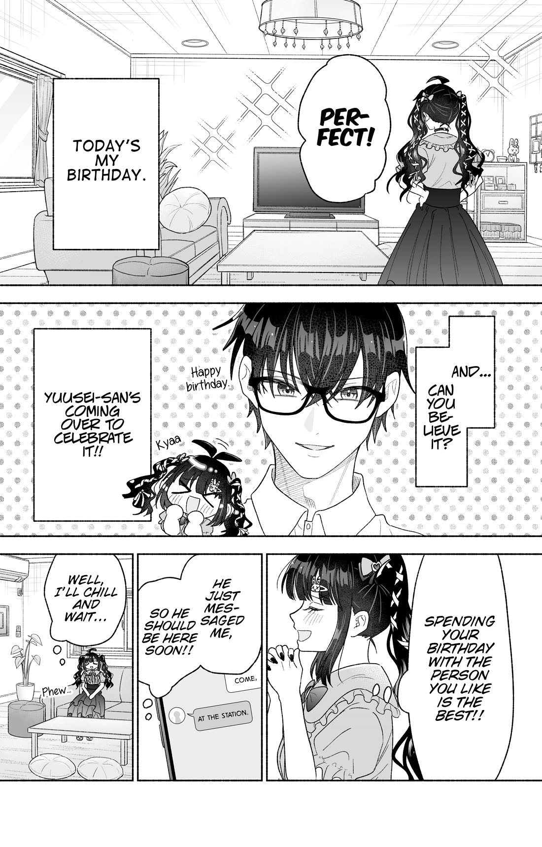 Girls Are Not Dress-up Dolls for the Sake of Men Chapter 32 page 2 - Chapter 32: Making a Birthday Cake With the Person You Like