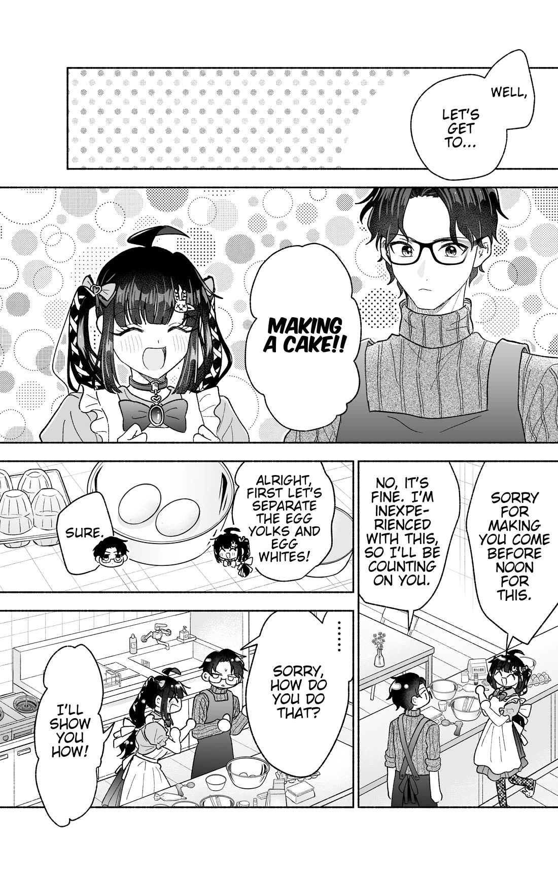 Girls Are Not Dress-up Dolls for the Sake of Men Chapter 32 page 9 - Chapter 32: Making a Birthday Cake With the Person You Like