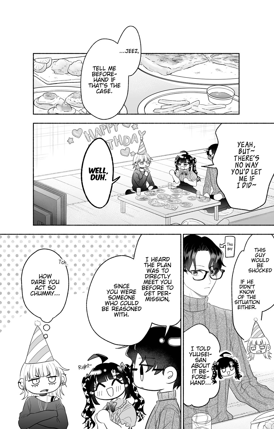 Girls Are Not Dress-up Dolls for the Sake of Men Chapter 34 page 5 - Chapter 34: After Celebrating Her Birthday, Her Guardian Ended up Telling Me to Go Home