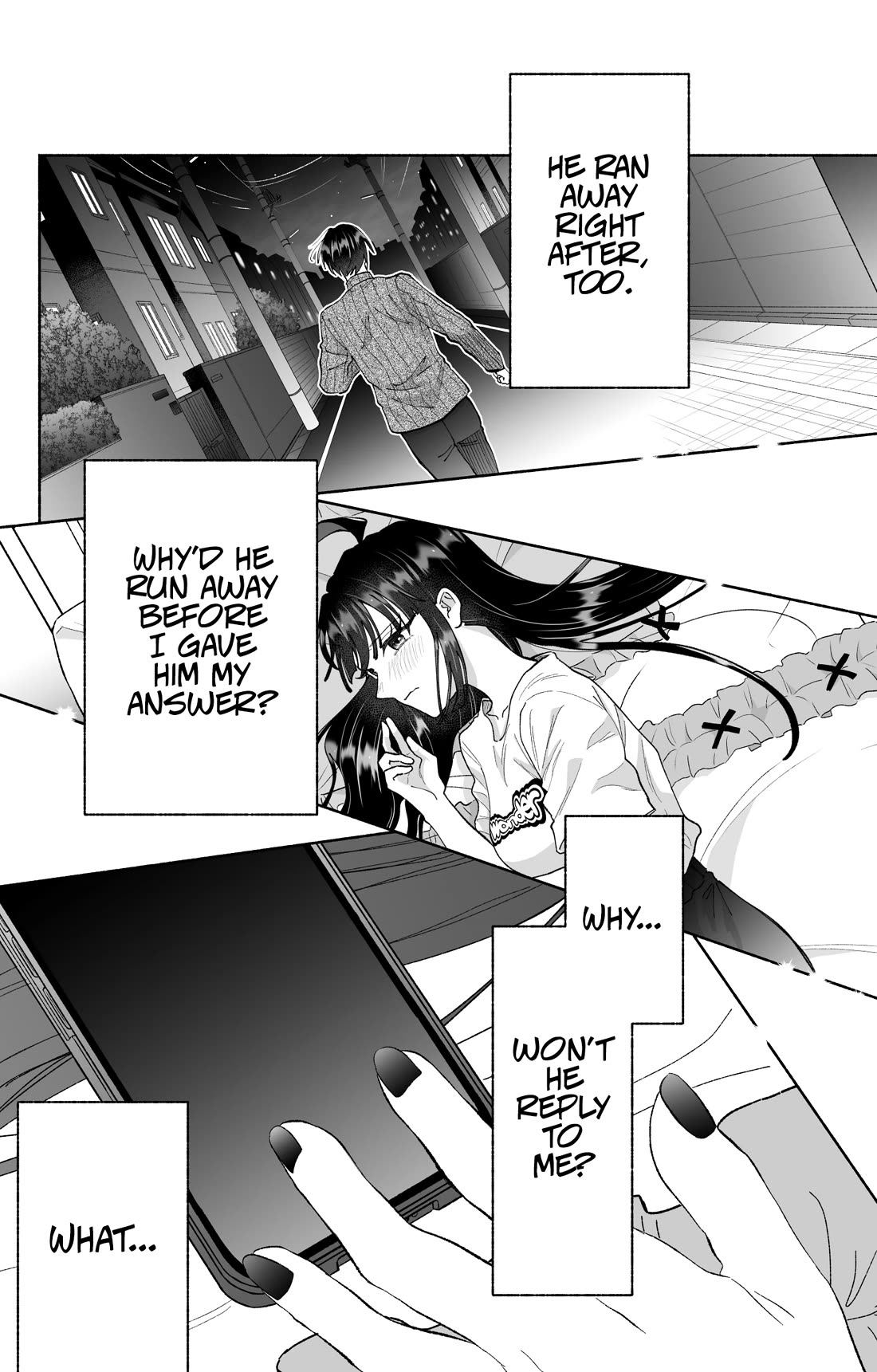 Girls Are Not Dress-up Dolls for the Sake of Men Chapter 36 page 16 - Chapter 36: I Was Confessed to by the Person I Like, but Now I Can’t Contact Them