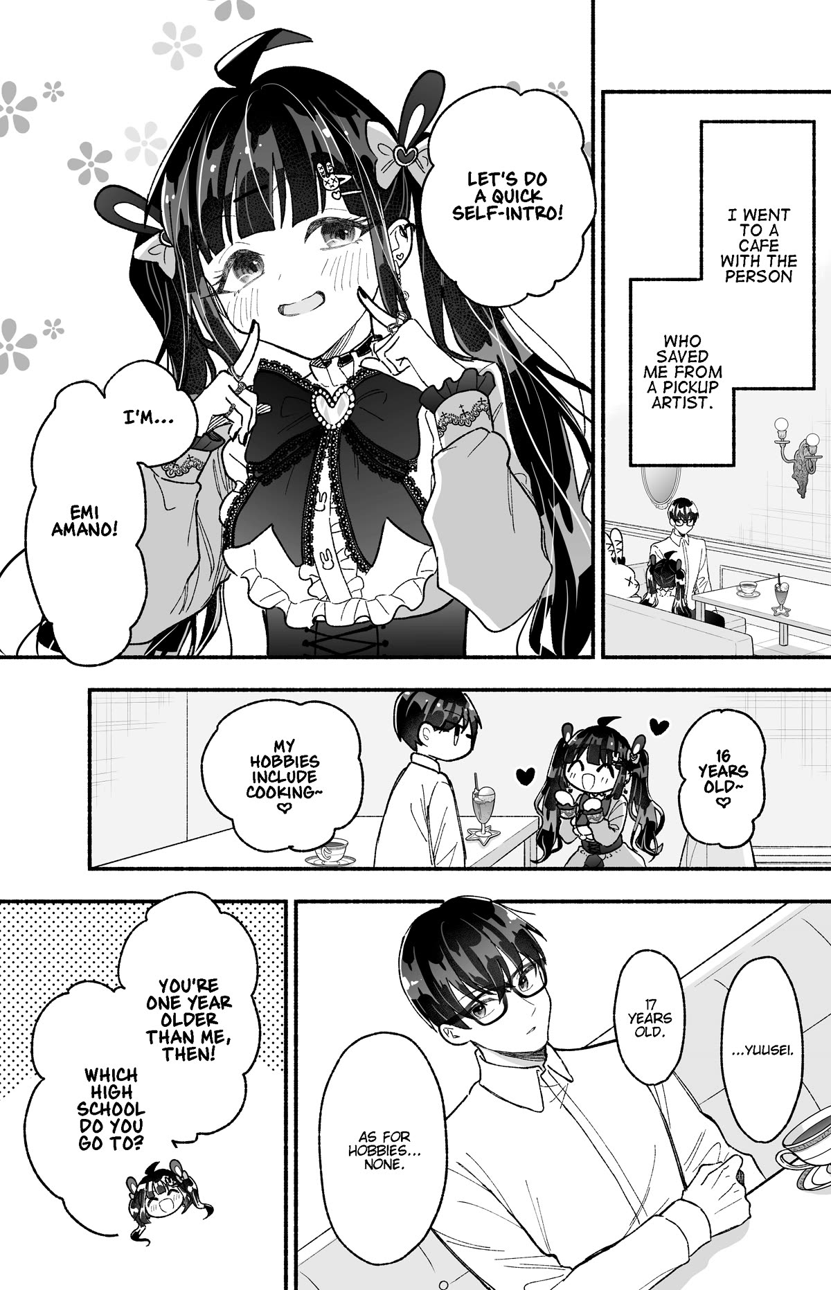 Girls Are Not Dress-up Dolls for the Sake of Men Chapter 5 page 1 - Chapter 5: The Girl With the Cute Clothes Wants to Get To Know Him