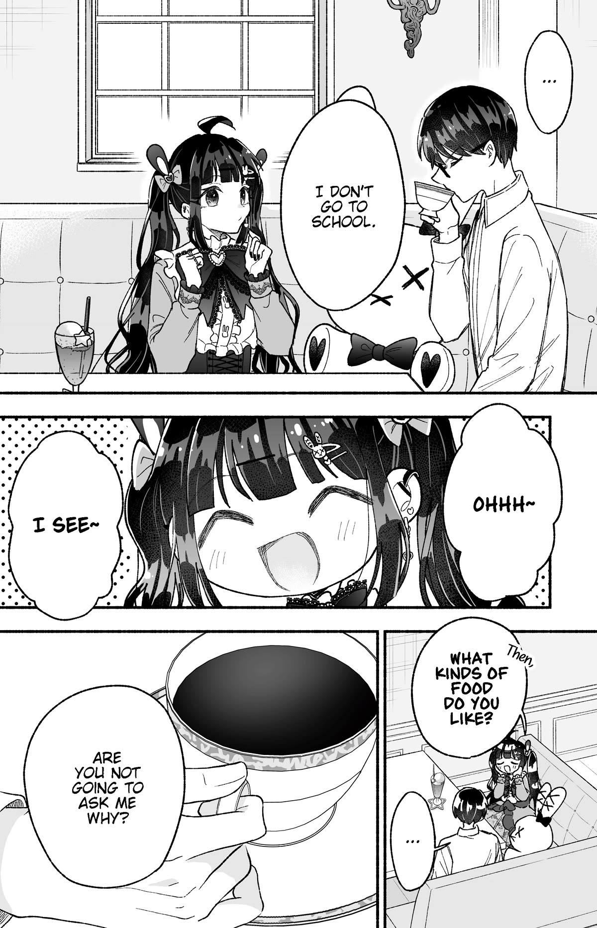 Girls Are Not Dress-up Dolls for the Sake of Men Chapter 5 page 2 - Chapter 5: The Girl With the Cute Clothes Wants to Get To Know Him