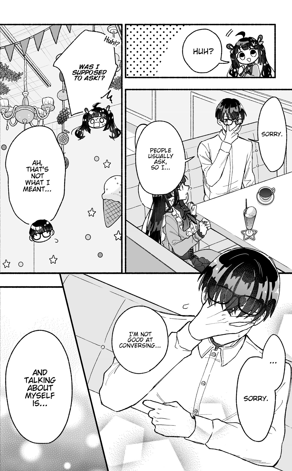 Girls Are Not Dress-up Dolls for the Sake of Men Chapter 5 page 3 - Chapter 5: The Girl With the Cute Clothes Wants to Get To Know Him