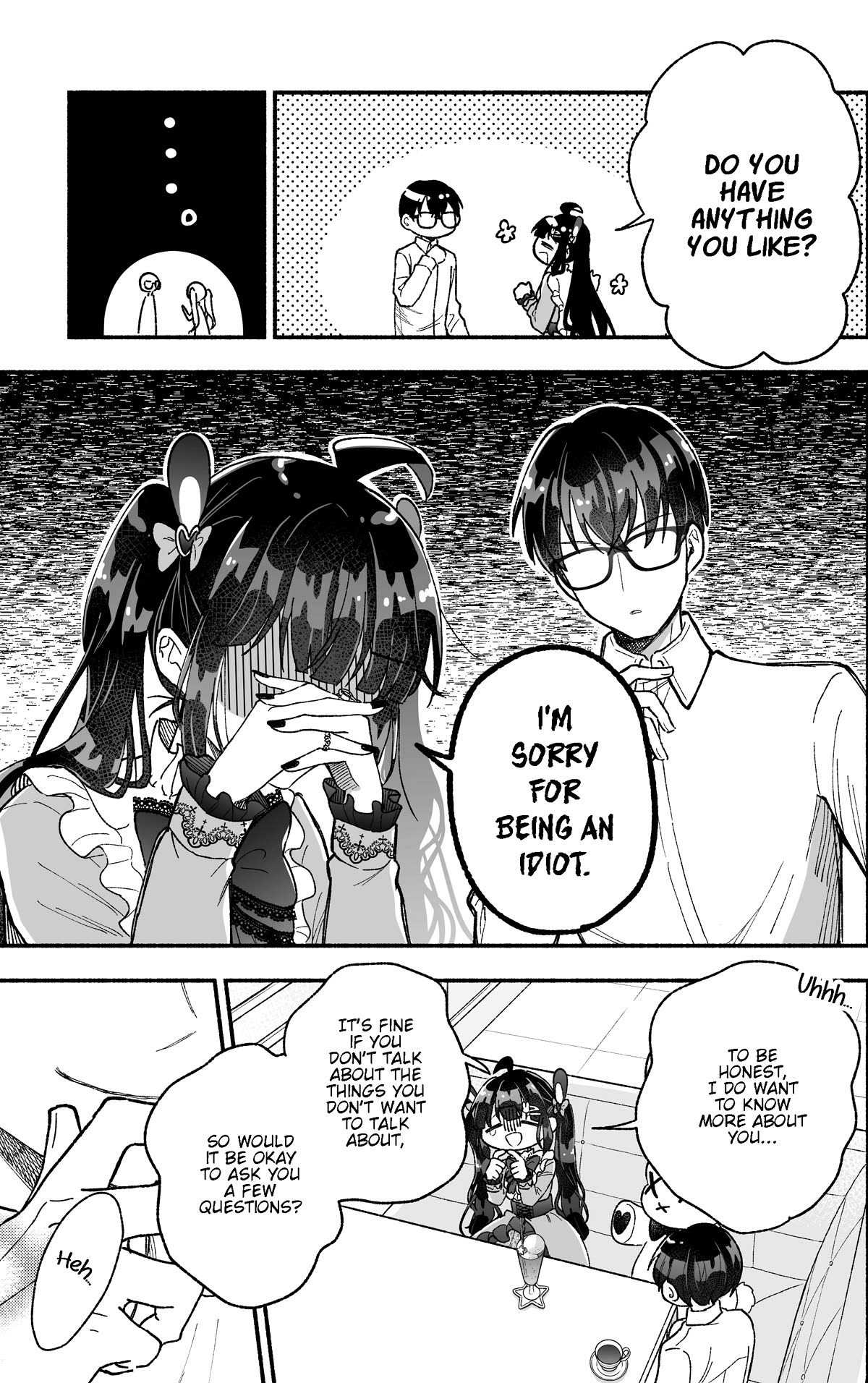 Girls Are Not Dress-up Dolls for the Sake of Men Chapter 5 page 5 - Chapter 5: The Girl With the Cute Clothes Wants to Get To Know Him