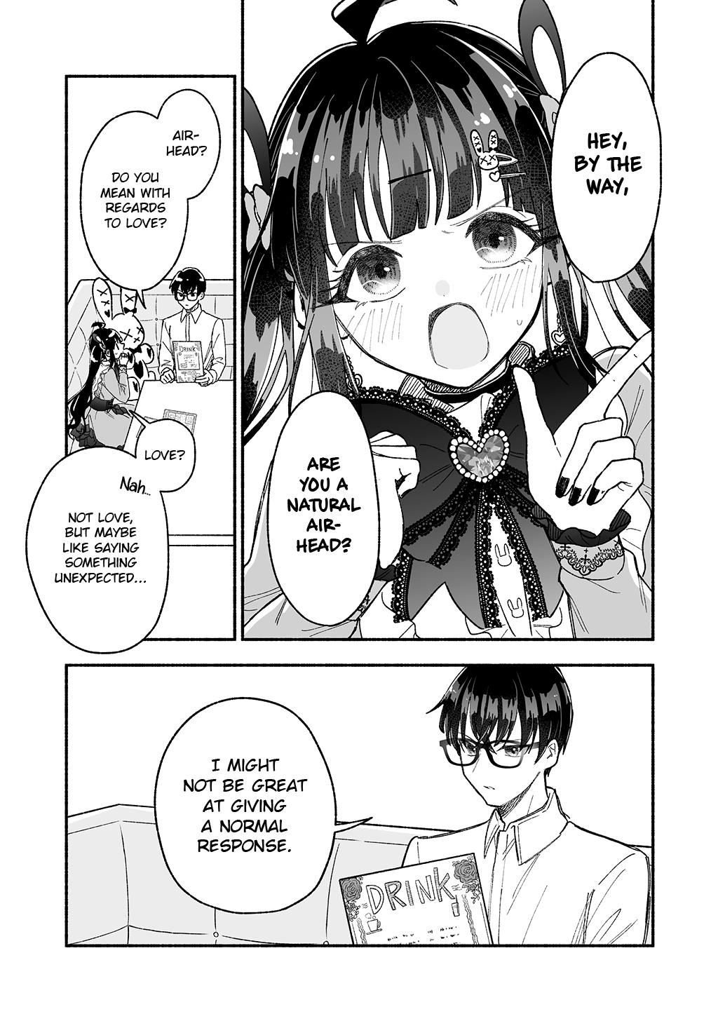 Girls Are Not Dress-up Dolls for the Sake of Men Chapter 6.5 page 1 - Chapter 6.5: Are You a Natural Airhead?