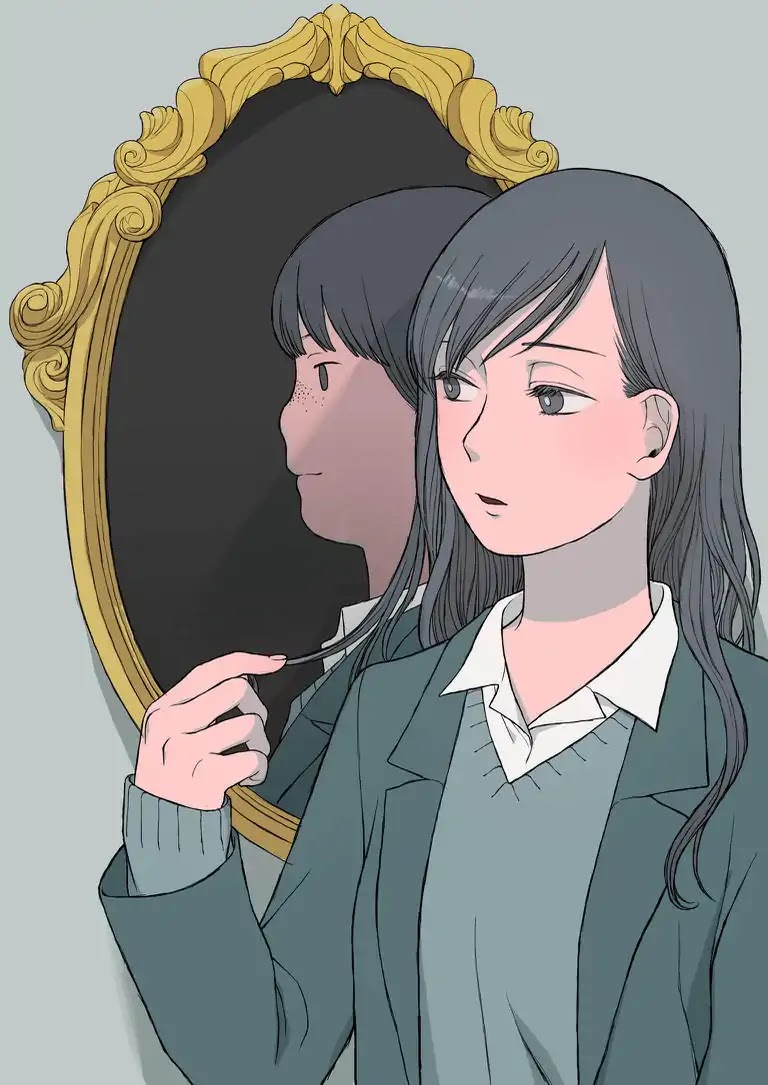 Girl's Cocoon Chapter 1 page 2 - Chapter 1: Act. 1 - Ugly