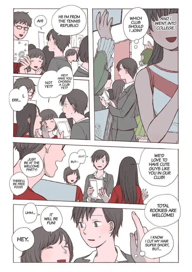 Girl's Cocoon Chapter 2 page 8 - Chapter 2: Act. 2 - Substitute