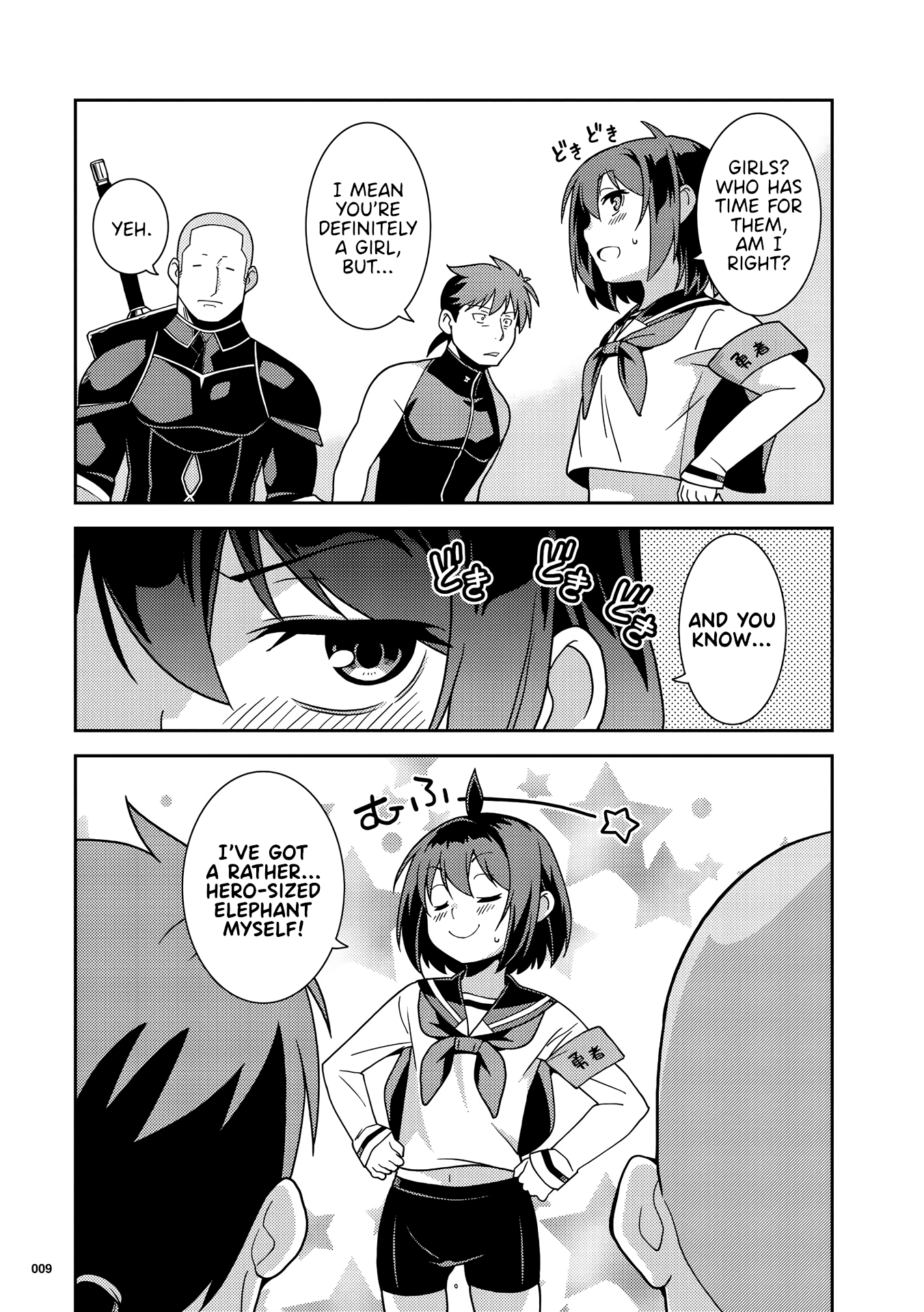 Girls from different worlds Chapter 1 page 10 - Chapter 1: Hero-chan Can't Admit it!
