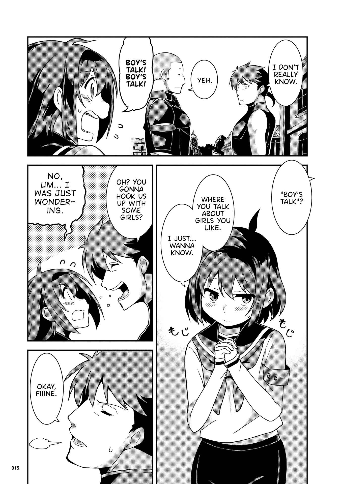 Girls from different worlds Chapter 1 page 16 - Chapter 1: Hero-chan Can't Admit it!