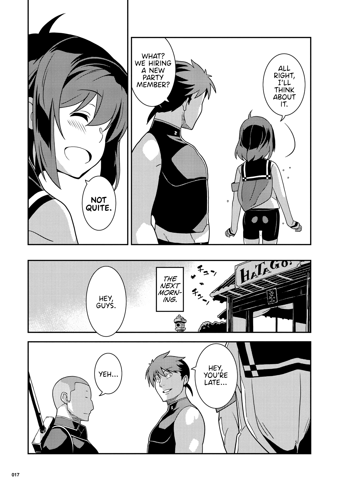 Girls from different worlds Chapter 1 page 18 - Chapter 1: Hero-chan Can't Admit it!