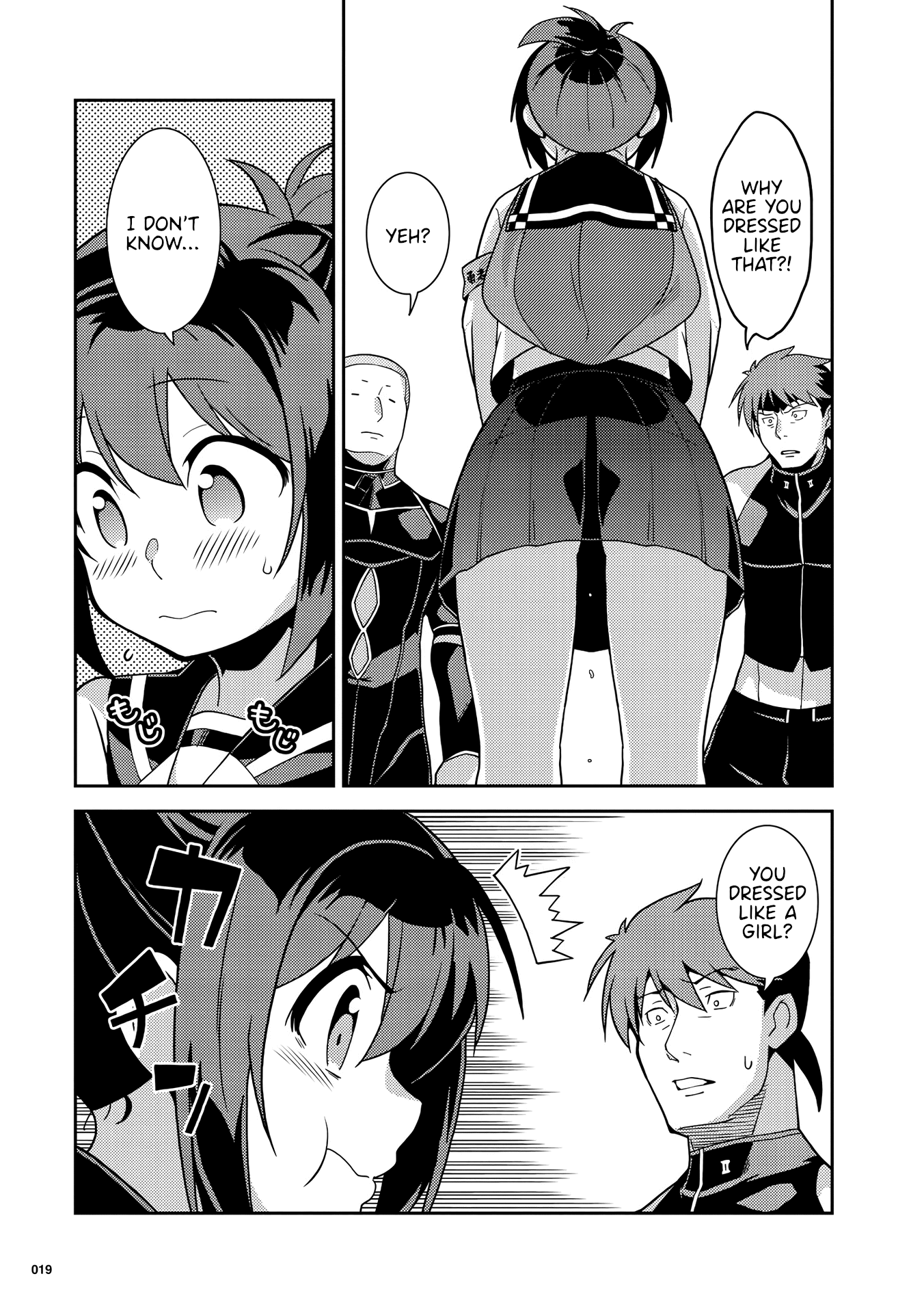 Girls from different worlds Chapter 1 page 20 - Chapter 1: Hero-chan Can't Admit it!