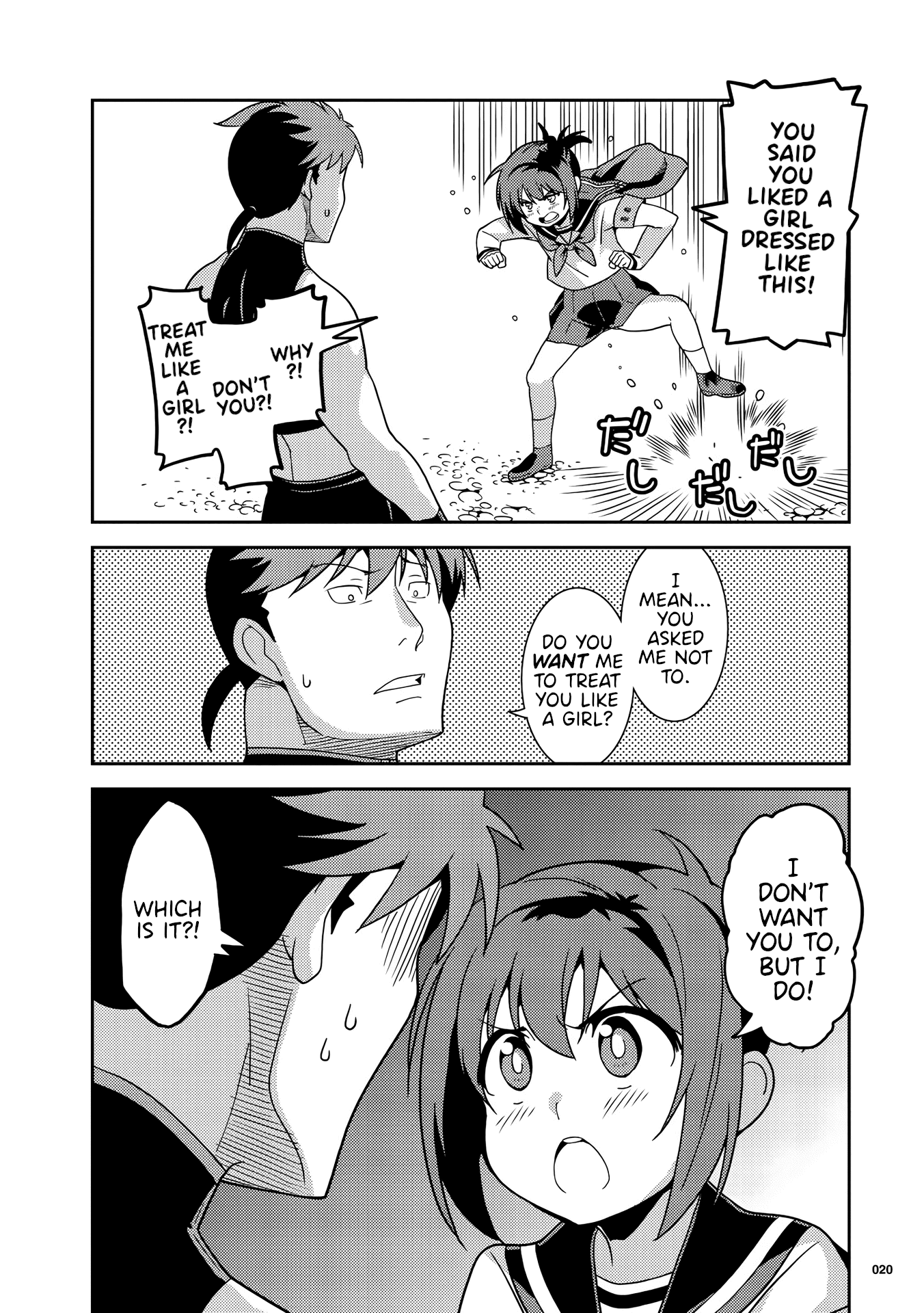 Girls from different worlds Chapter 1 page 21 - Chapter 1: Hero-chan Can't Admit it!
